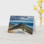 Sheep Mountain Scenic View Card (Yellow Flower)