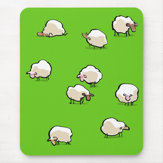 sheep mouse pad (Front)