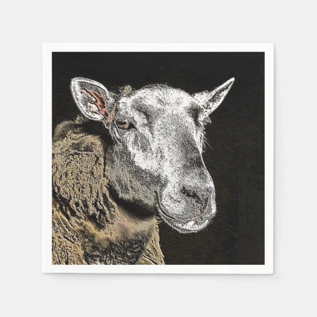 SHEEP NAPKINS (Front)
