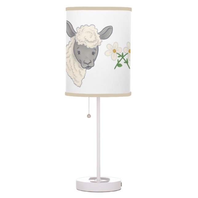 Sheep Nursery Lamp (Right)
