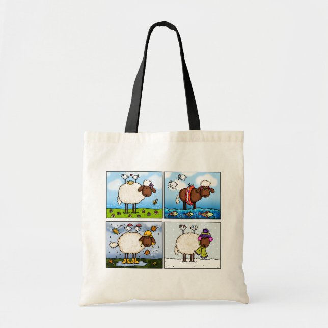 sheep of all seasons bag (Front)