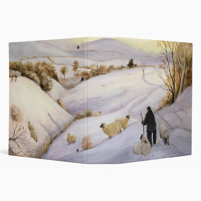 Sheep on the ridge 3 ring binder (Background)