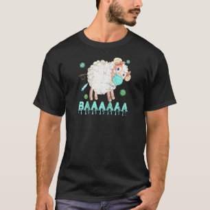 Sheep Or Sheeple Anti Vaccine & Mask Sheep Wearing T-Shirt