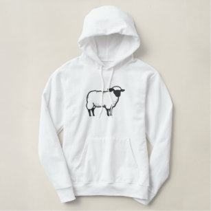 sheep wool hoodie