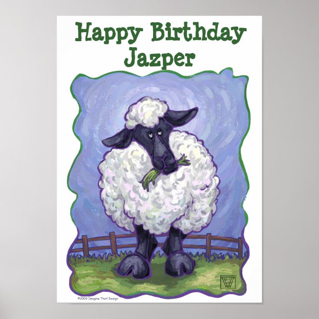 Sheep Party Center Poster (Front)