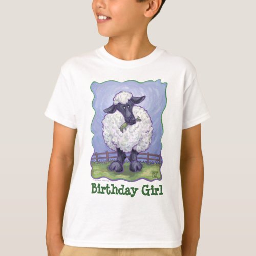 Sheep Party Center T_Shirt