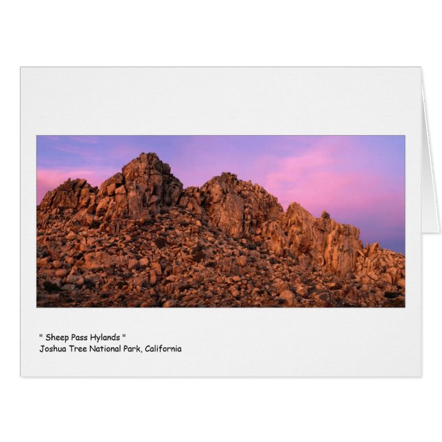 " Sheep Pass Hylands " Cards (Front Horizontal)