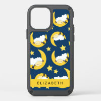 Sheep Pattern, Sleeping Sheep, Moon, Your Name