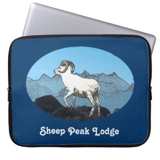 Sheep Peak Lodge Laptop Sleeve