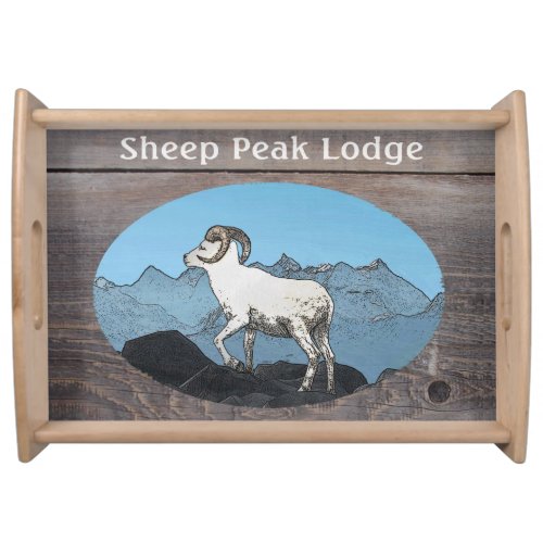 Sheep Peak Lodge Serving Tray