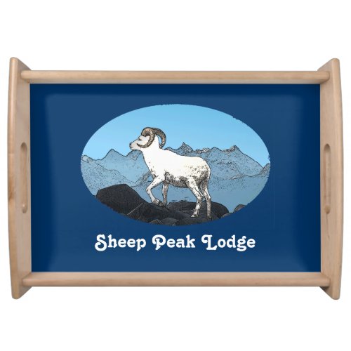 Sheep Peak Lodge Serving Tray