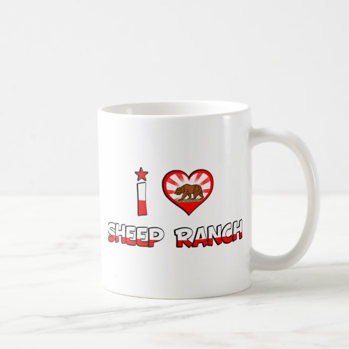 Sheep Ranch, CA Coffee Mug