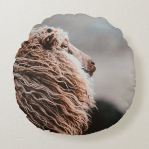 SHEEP ROUND PILLOW