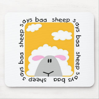 Sheep Says Baa T-shirts and Gifts Mouse Pad