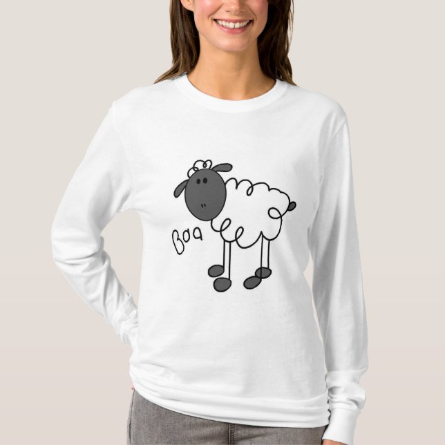 Sheep Says Baa Tshirts and Gifts (Front)