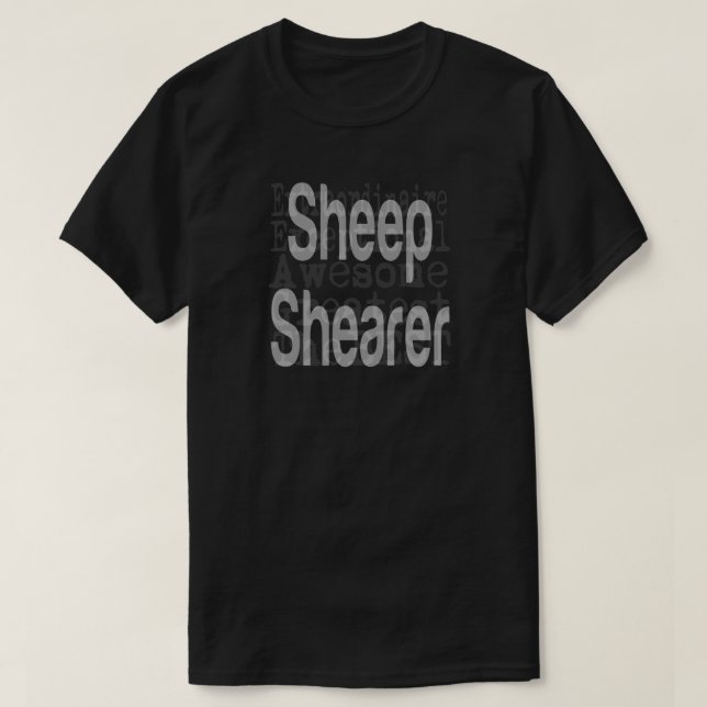 Sheep Shearer Extraordinaire T-Shirt (Design Front)