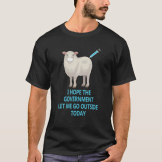 Sheep Sheeple Anti Vaccine Vax Mask Mandate Wants T-Shirt