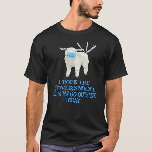 Sheep Sheeple Anti Vaccine Vax Mask Mandate Wants  T_Shirt