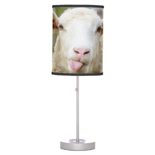 Sheep show tongue table lamp