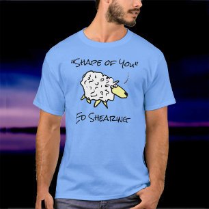 Sheep Sings Shape of You - T-Shirt