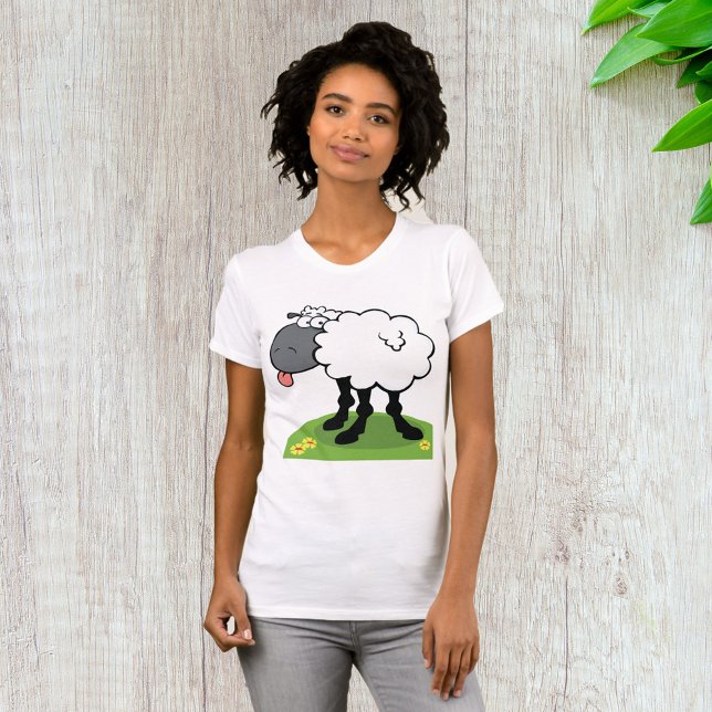 Sheep Sticking Tongue Out T-Shirt (Creator Uploaded)