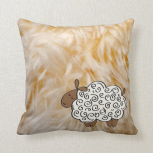 Sheep Throw Pillow