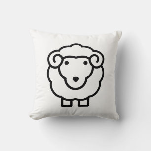 Sheep Throw Pillow