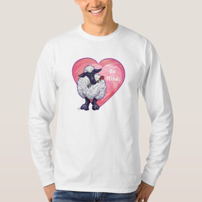 Sheep Valentine's Day T-Shirt (Front)