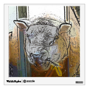 SHEEP WALL STICKER