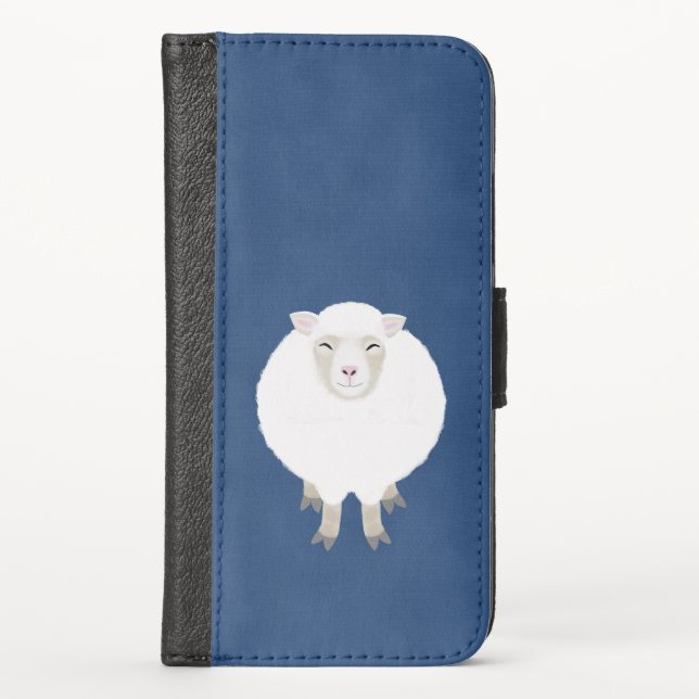 Sheep Wallet Case (Front)
