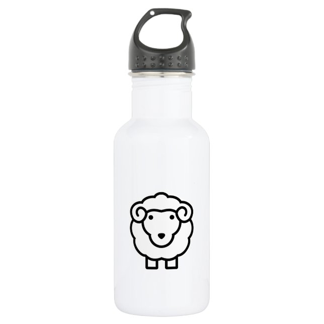 Sheep Water Bottle (Front)