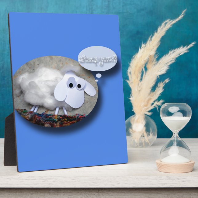 Sheep Year? Chinese New Year 2015 Plaque (Side)
