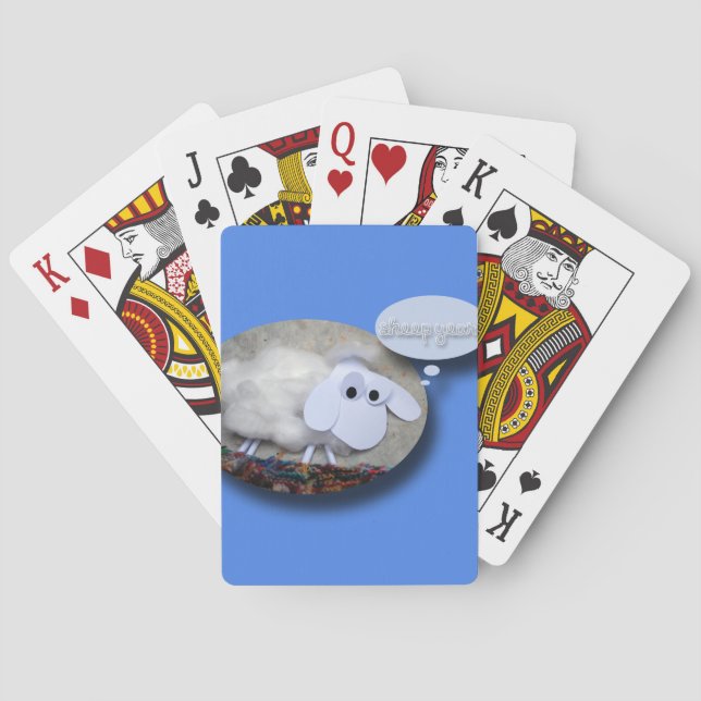 Sheep Year? Chinese New Year 2015 Poker Cards (Back)