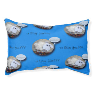 Sheep Year or Sleep Year Cute Pets Bed