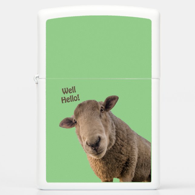 Sheep Zippo Lighter (Front)