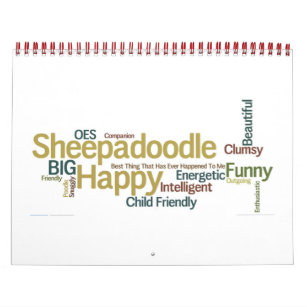 Sheepadoodle Calendar 2014-2015