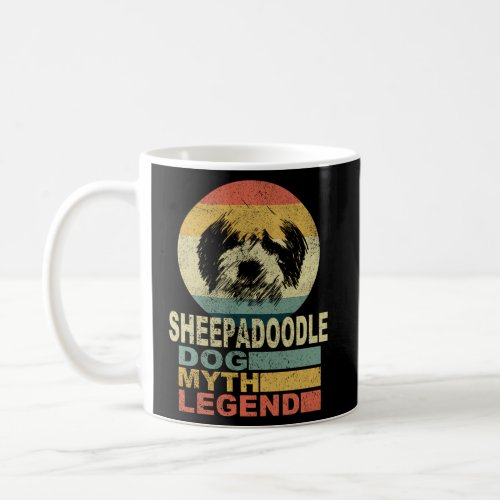 Sheepadoodle Dog Myth Legend Coffee Mug