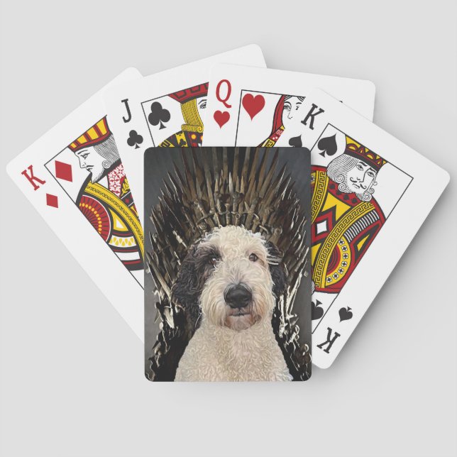 Sheepadoodle Poker Cards (Back)