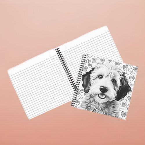 Sheepadoodle Puppy Notebook