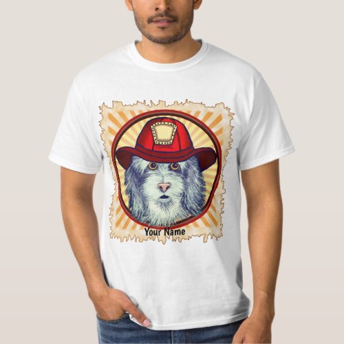 Sheepdog Firefighter  T_Shirt