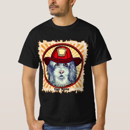 Sheepdog Firefighter  T_Shirt