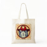 Sheepdog Firefighter   Tote Bag