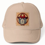 Sheepdog Firefighter Trucker Hat