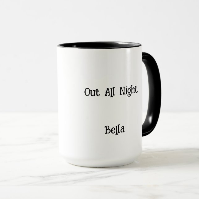 Sheepdog ,Photo And Name Customizable, Mug (Front Right)