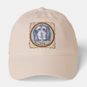 Sheepdog Poker Face Hat
