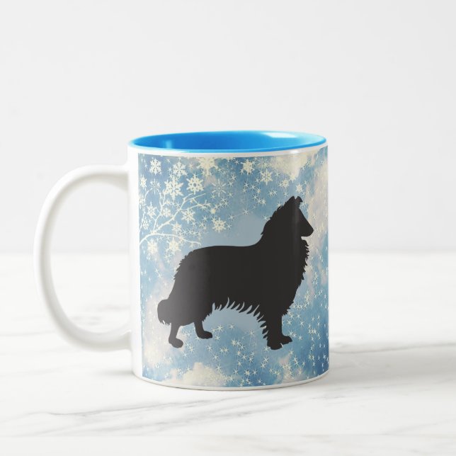 Sheepdog Two-Tone Coffee Mug (Left)