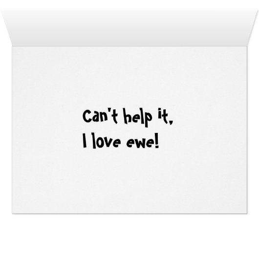 sheepish love (Inside Horizontal (Bottom))