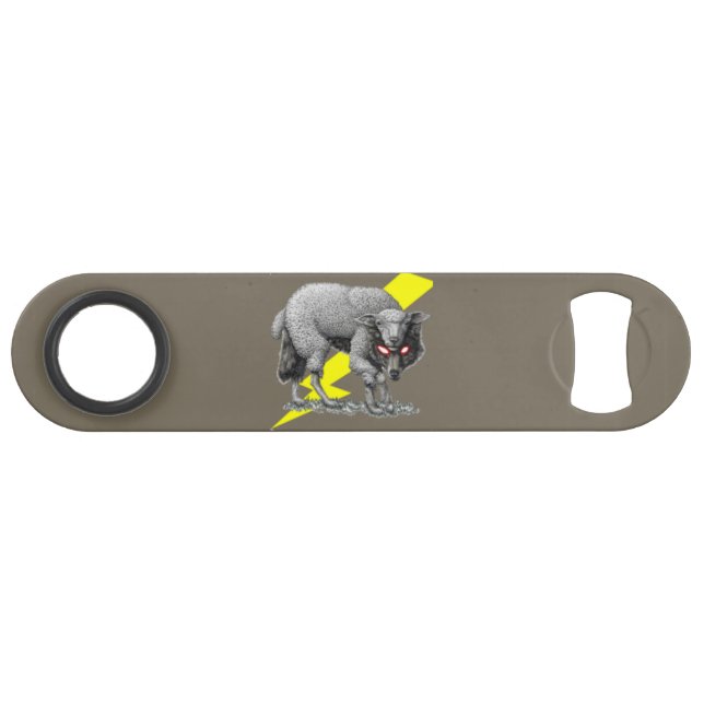 Sheep's Clothing Bottle Opener (Front (Horizontal))