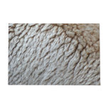 Sheep's Wool Abstract Nature Photo Doormat