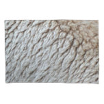 Sheep's Wool Abstract Nature Photo Pillow Case